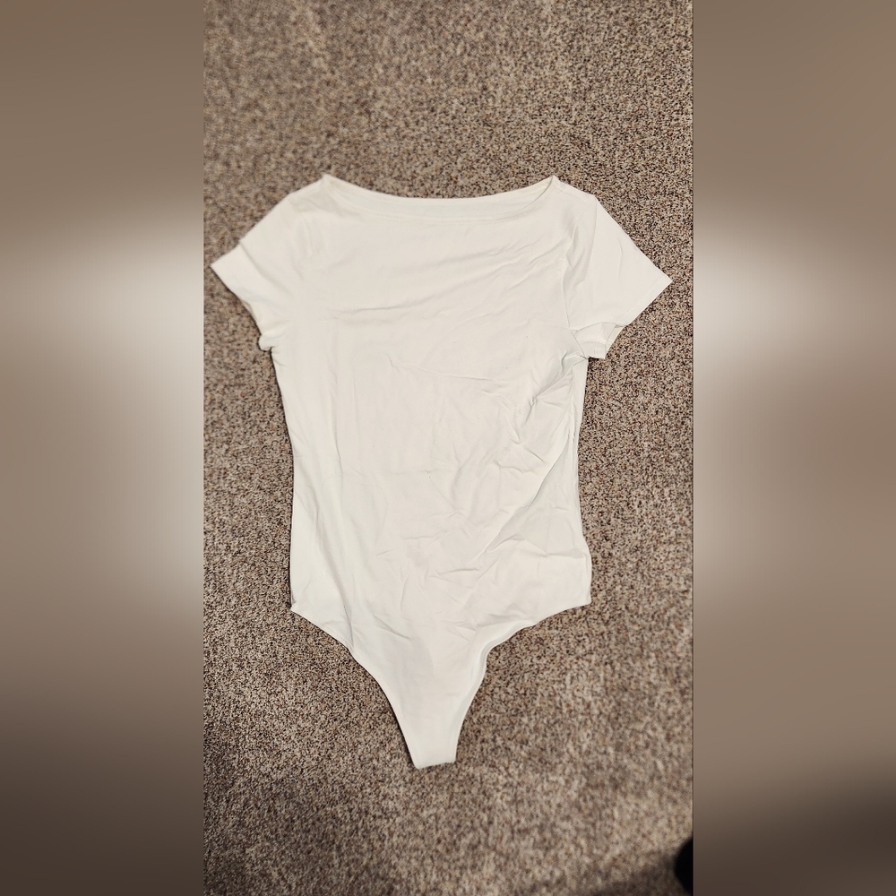 Abercrombie & Fitch White Bodysuit